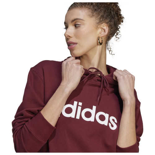 Adidas Γυναικείο φούτερ Essentials Linear Hoodie French Terry